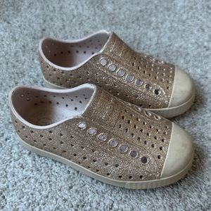 Native Gold Sparkle Shoes